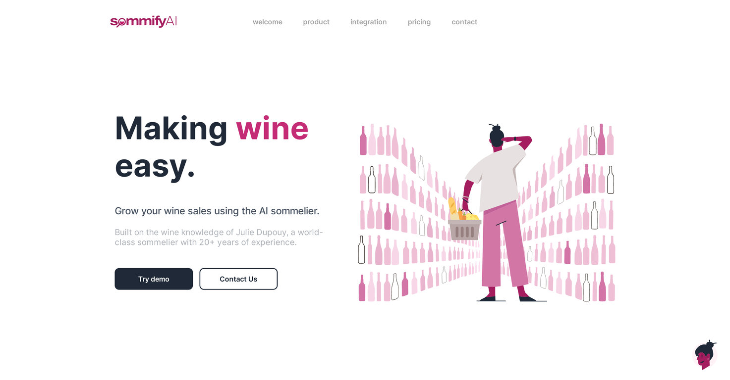 Sommify screenshot