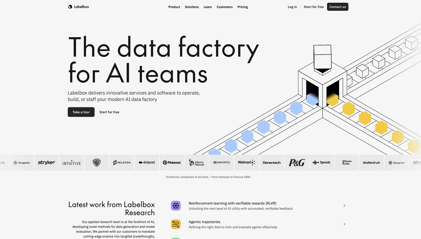 Labelbox screenshot