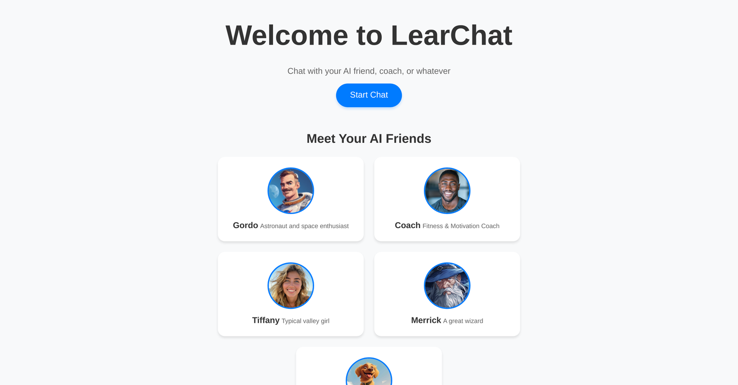 LearChat screenshot