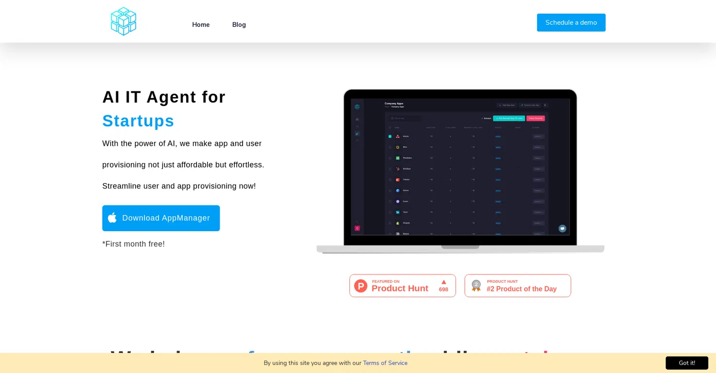 Appmanager screenshot