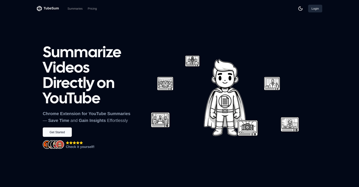TubeSum screenshot