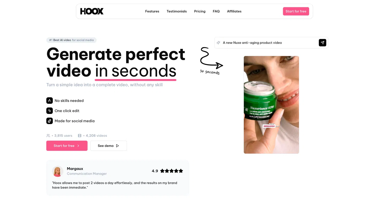 Hoox screenshot