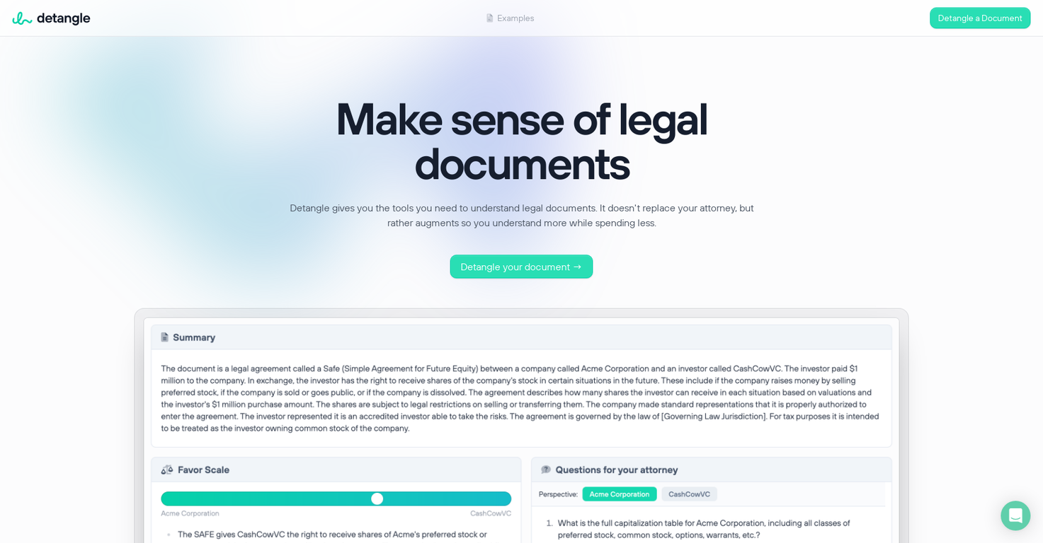 Detangle screenshot
