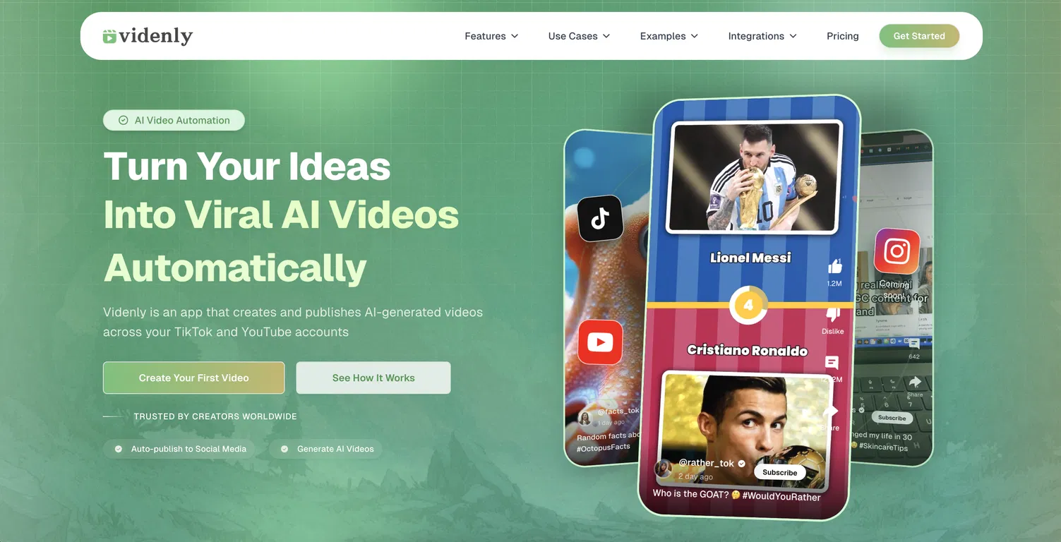Videnly screenshot