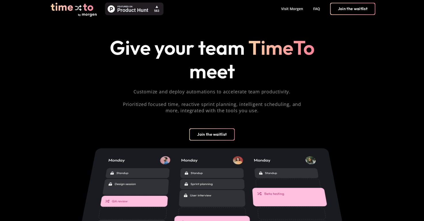 TimeTo screenshot