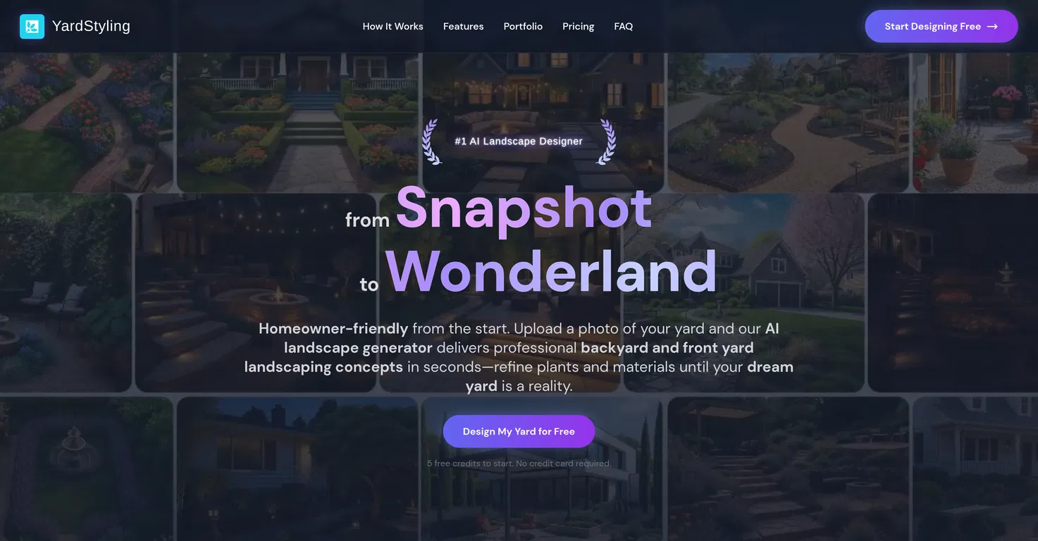 YardStyling screenshot