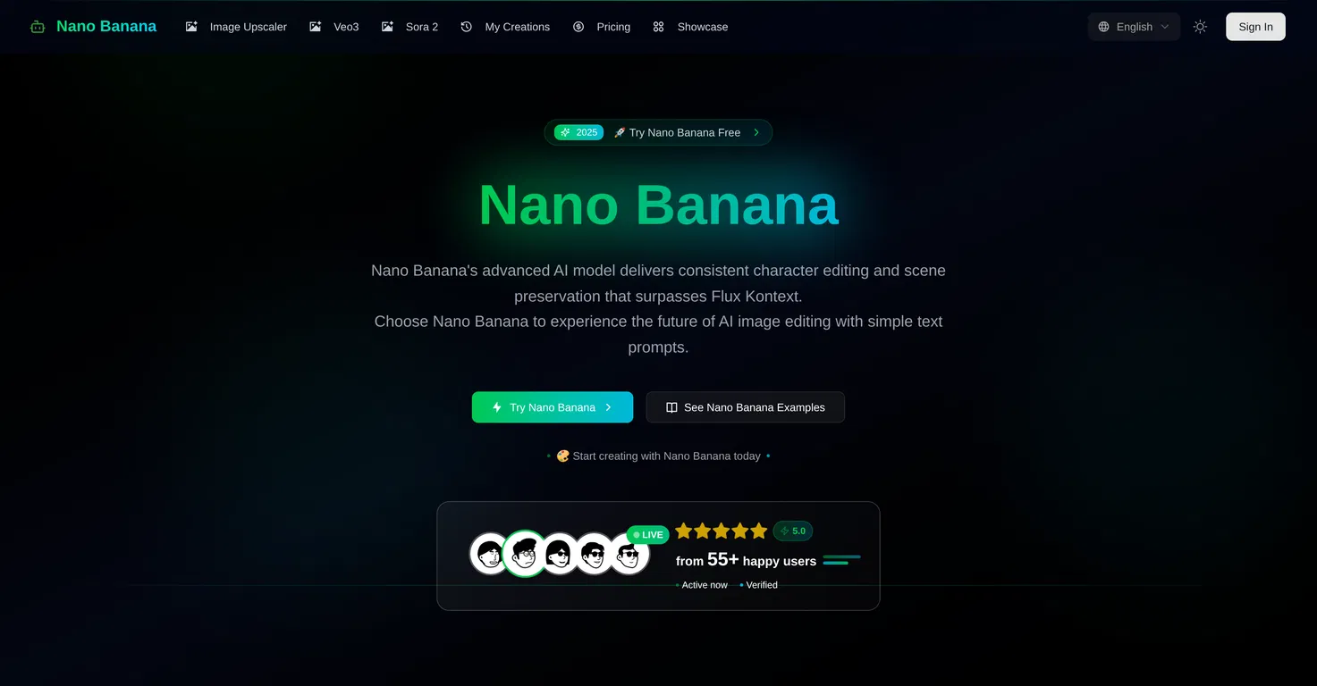 Nano Banana.org screenshot