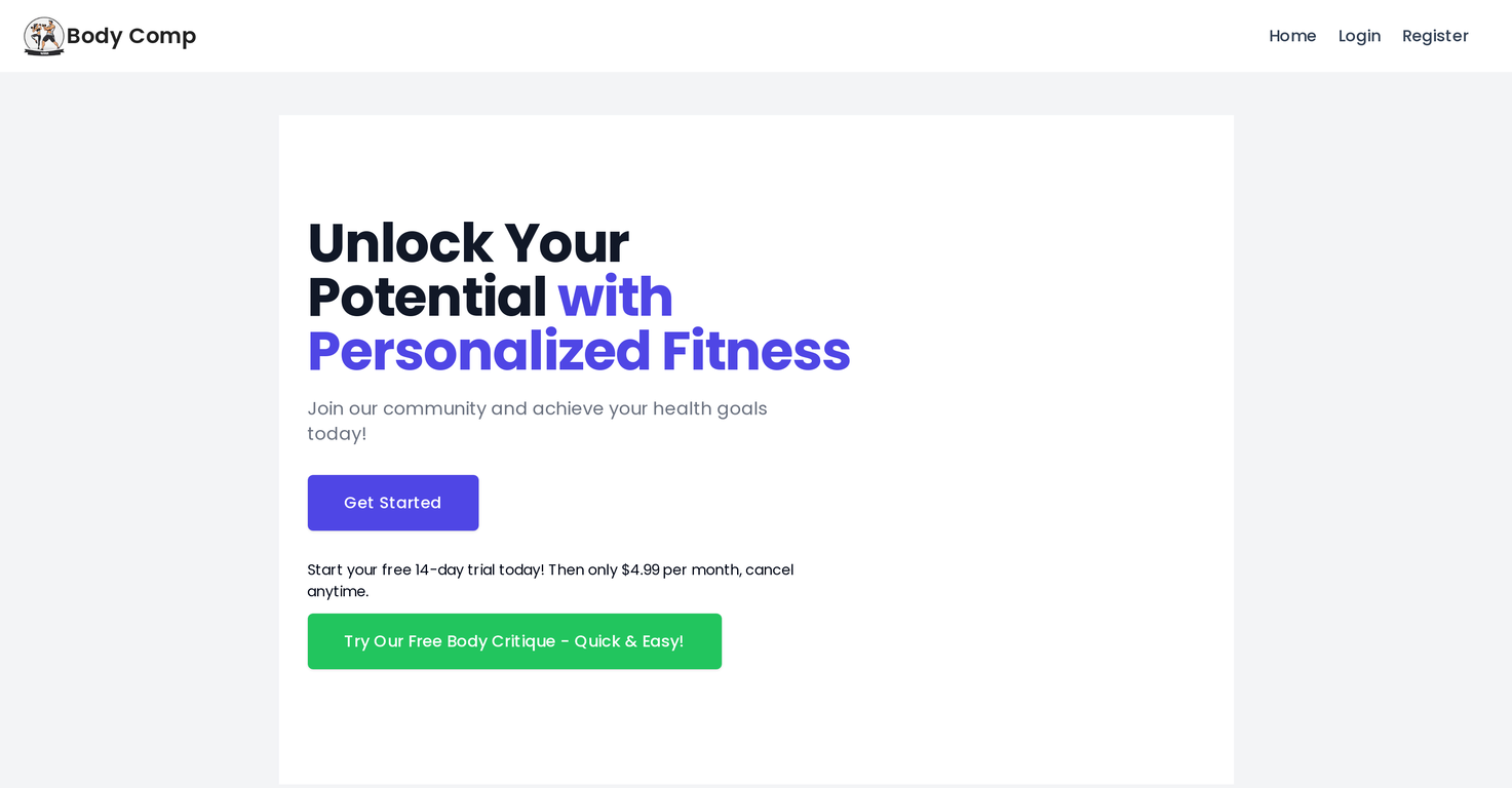 BodyCompAI screenshot