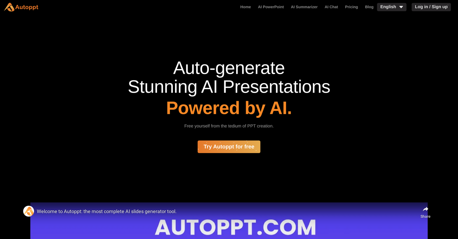 Autoppt screenshot