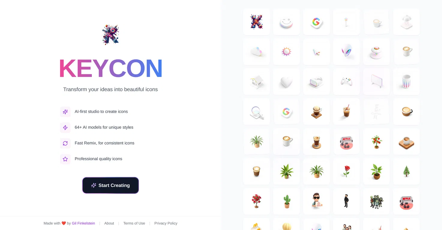 Keycon screenshot