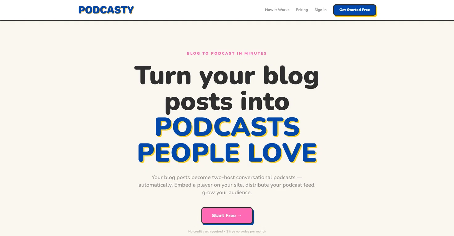 Podcasty FM screenshot