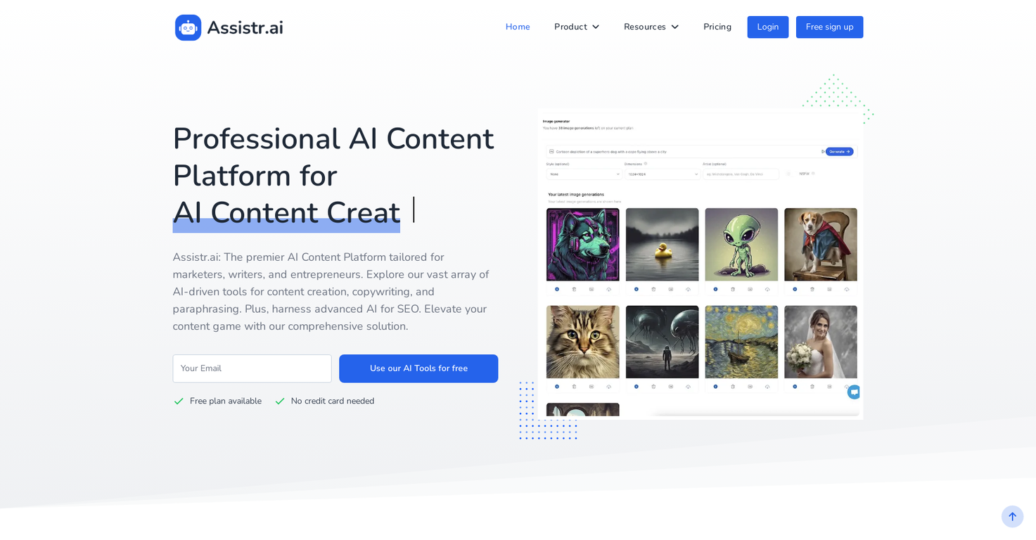 Assistr screenshot