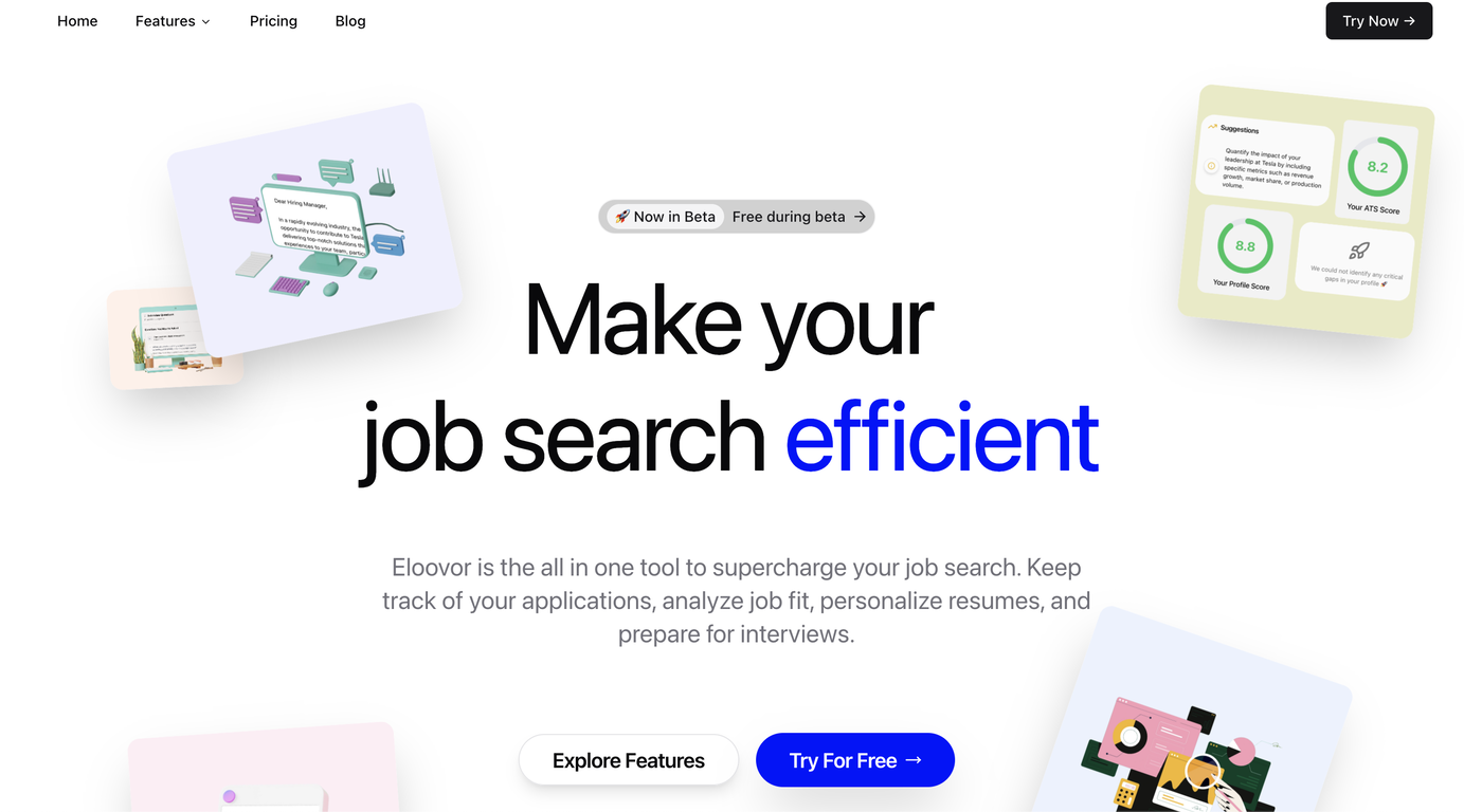 Eloovor - AI Career Coach screenshot