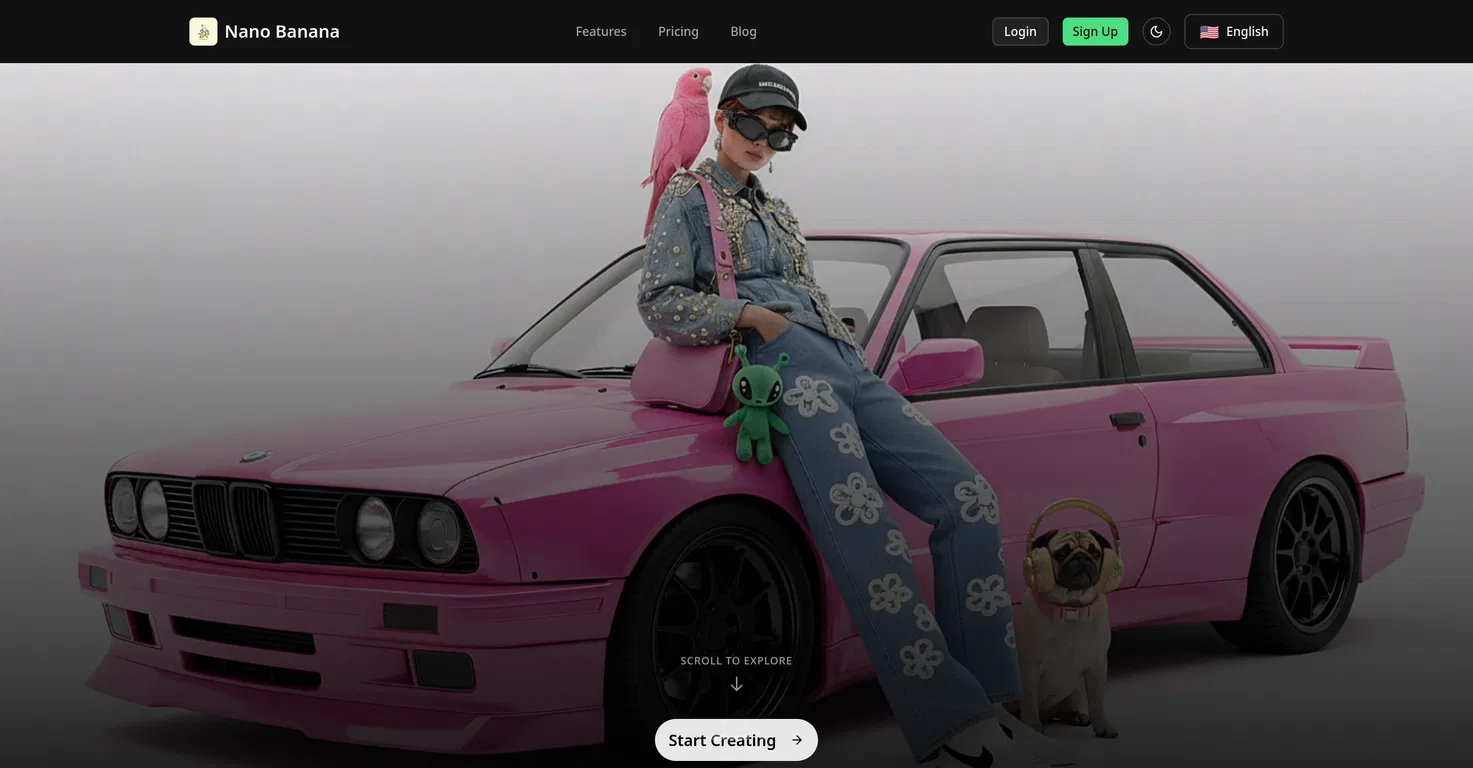 Nano-Banana.com screenshot
