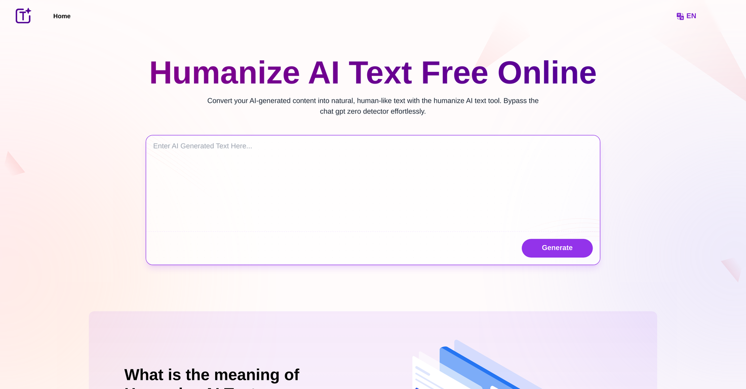 Humanize.im screenshot