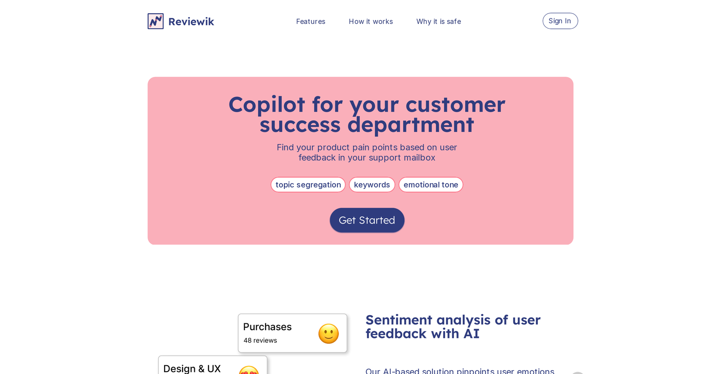Reviewik screenshot