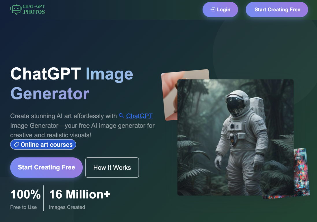 Chat GPT Photos screenshot