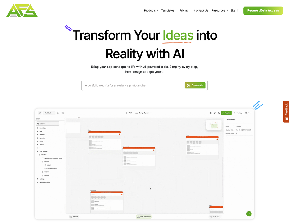 AppForceStudio screenshot