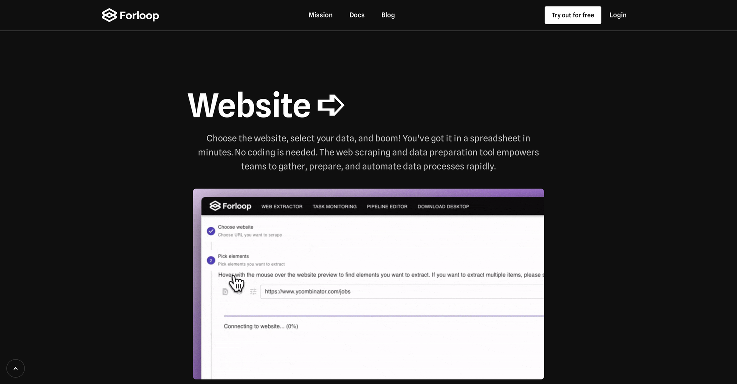 Forloop screenshot
