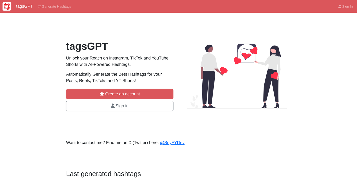 Tags GPT screenshot