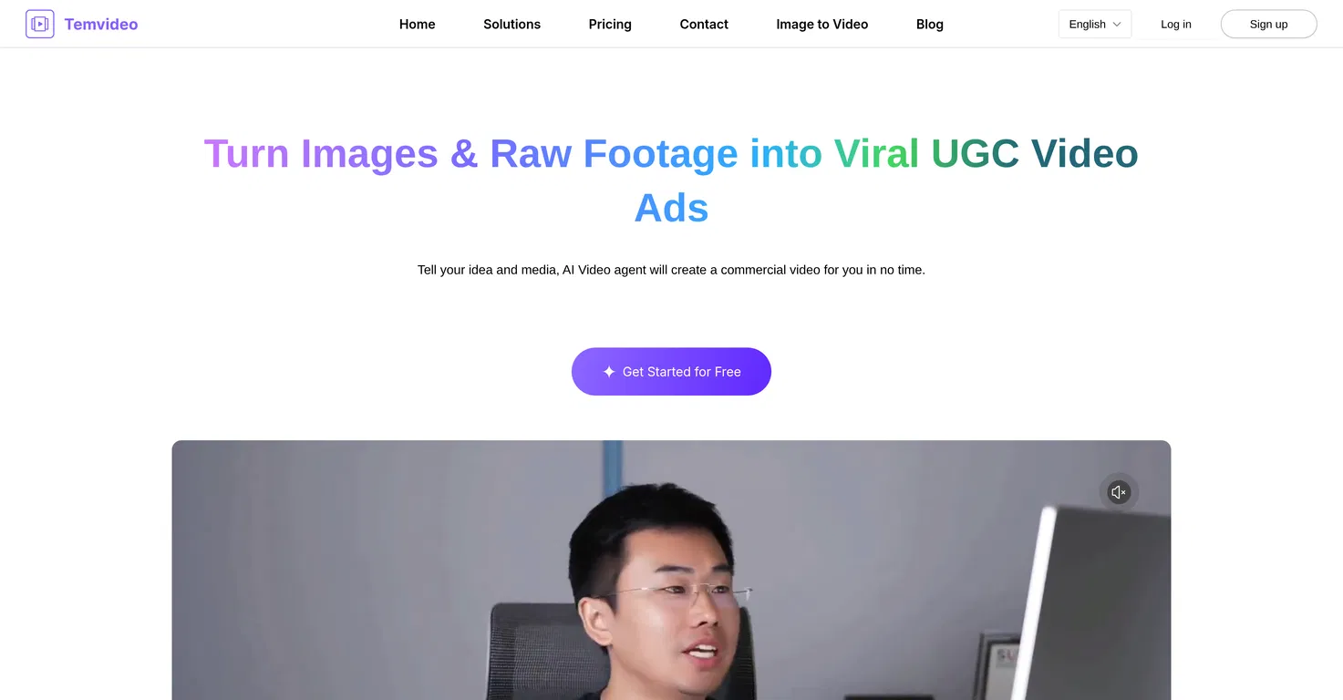 TemVideo AI Video Ad Maker screenshot