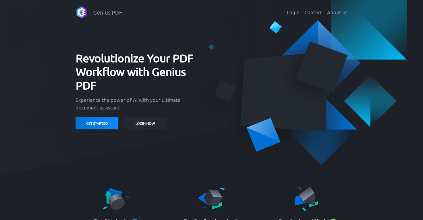 Genius PDF screenshot
