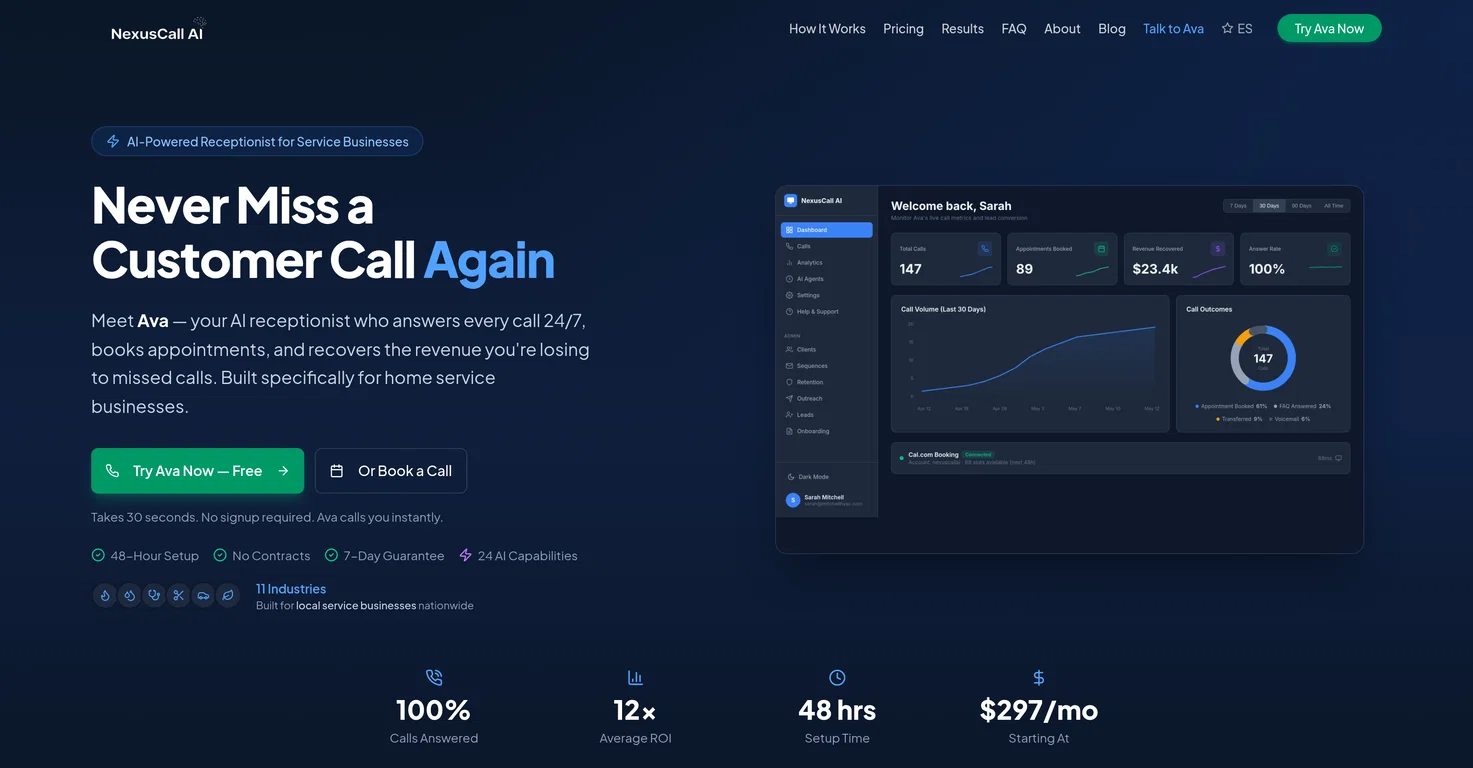 NexusCall AI screenshot
