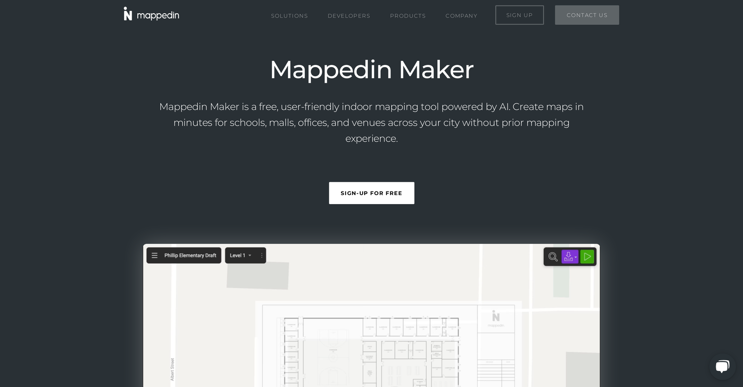 Mappedin screenshot