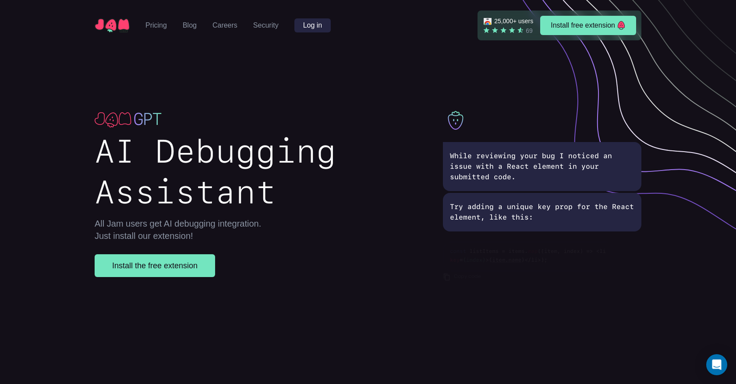 Jam screenshot
