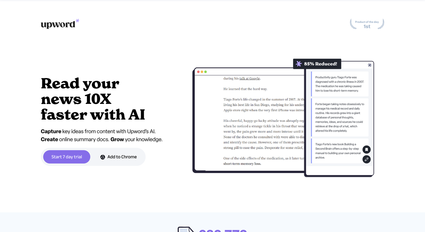 Upword screenshot