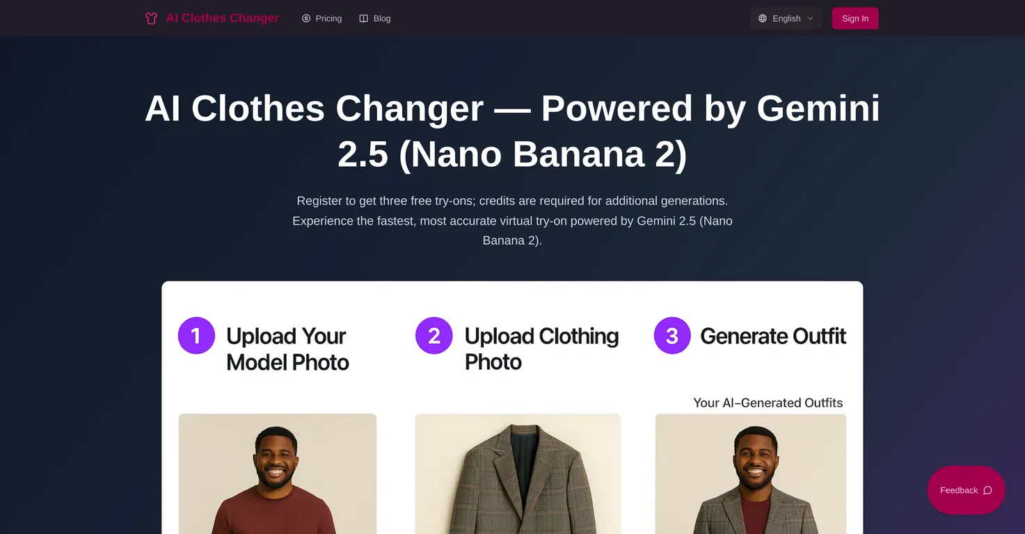 AI Clothes Changer screenshot