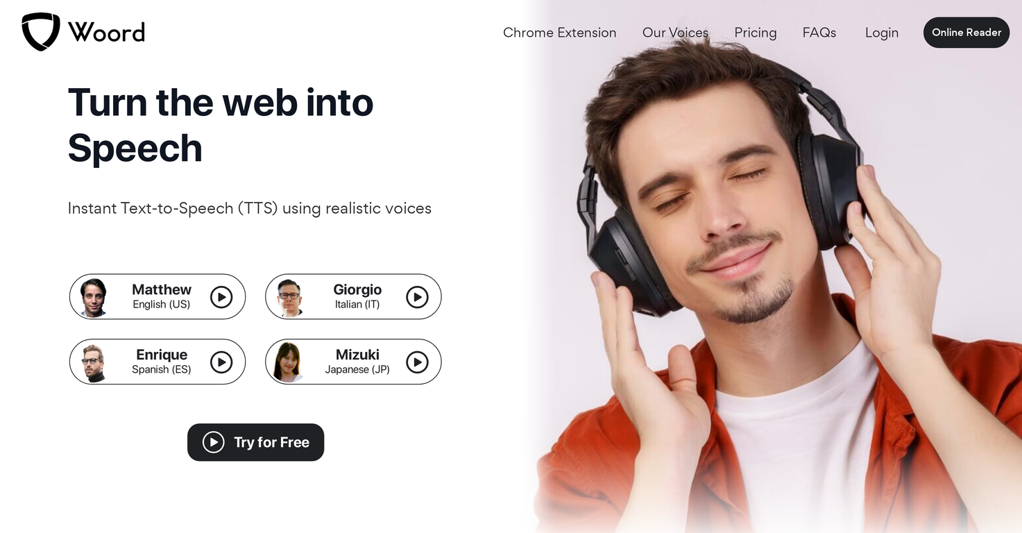 Woord screenshot