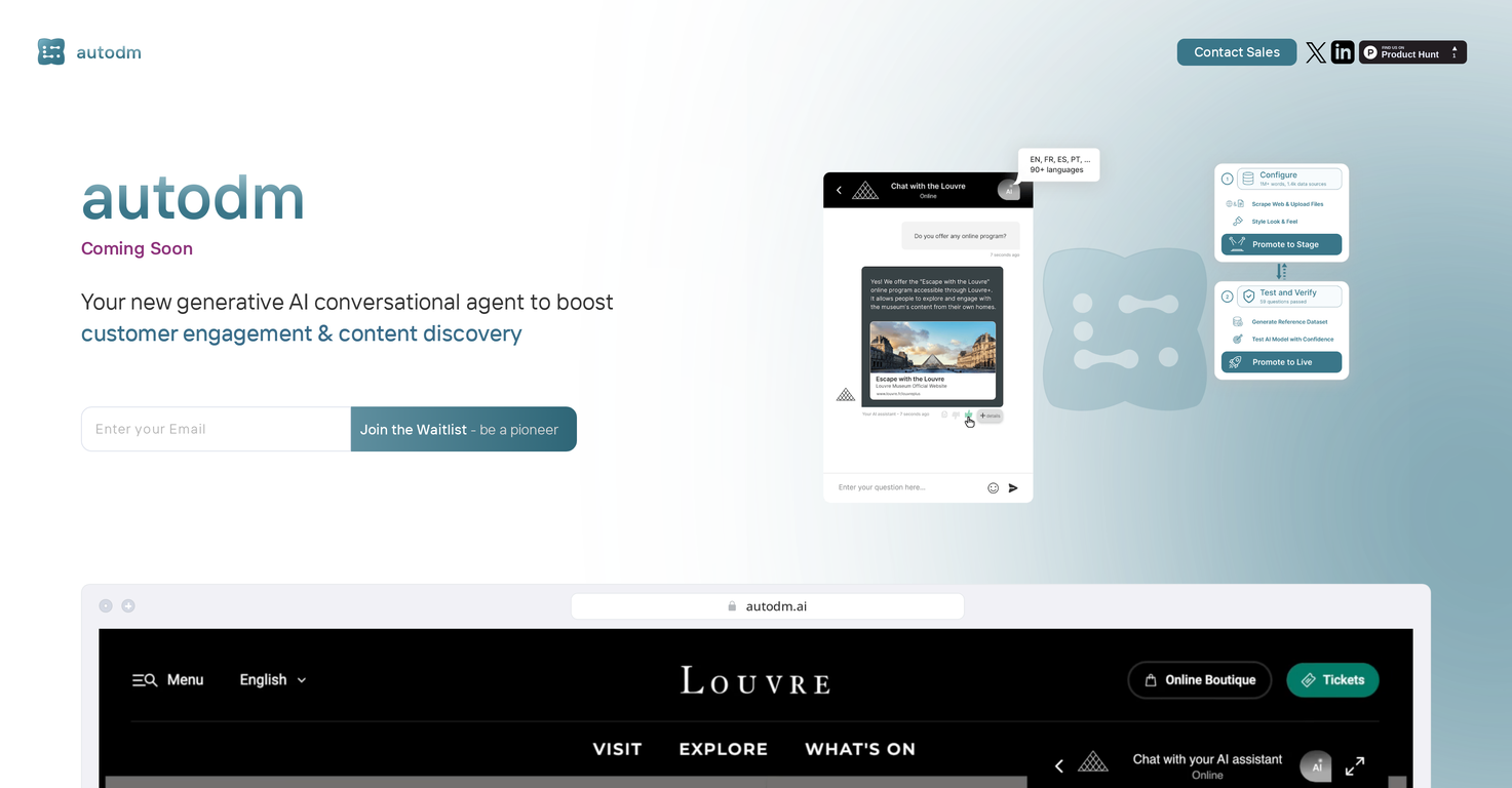 Autodm screenshot