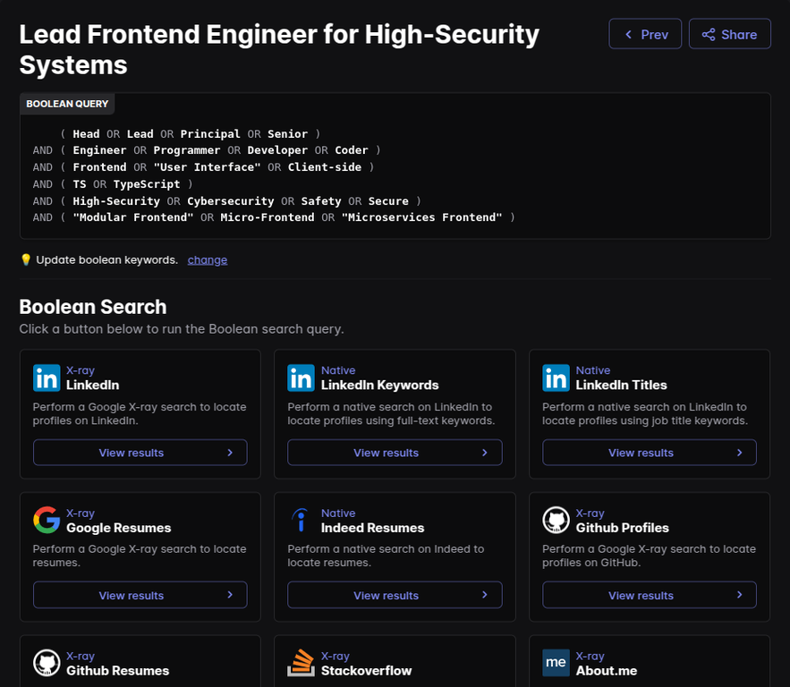 QSourcer screenshot