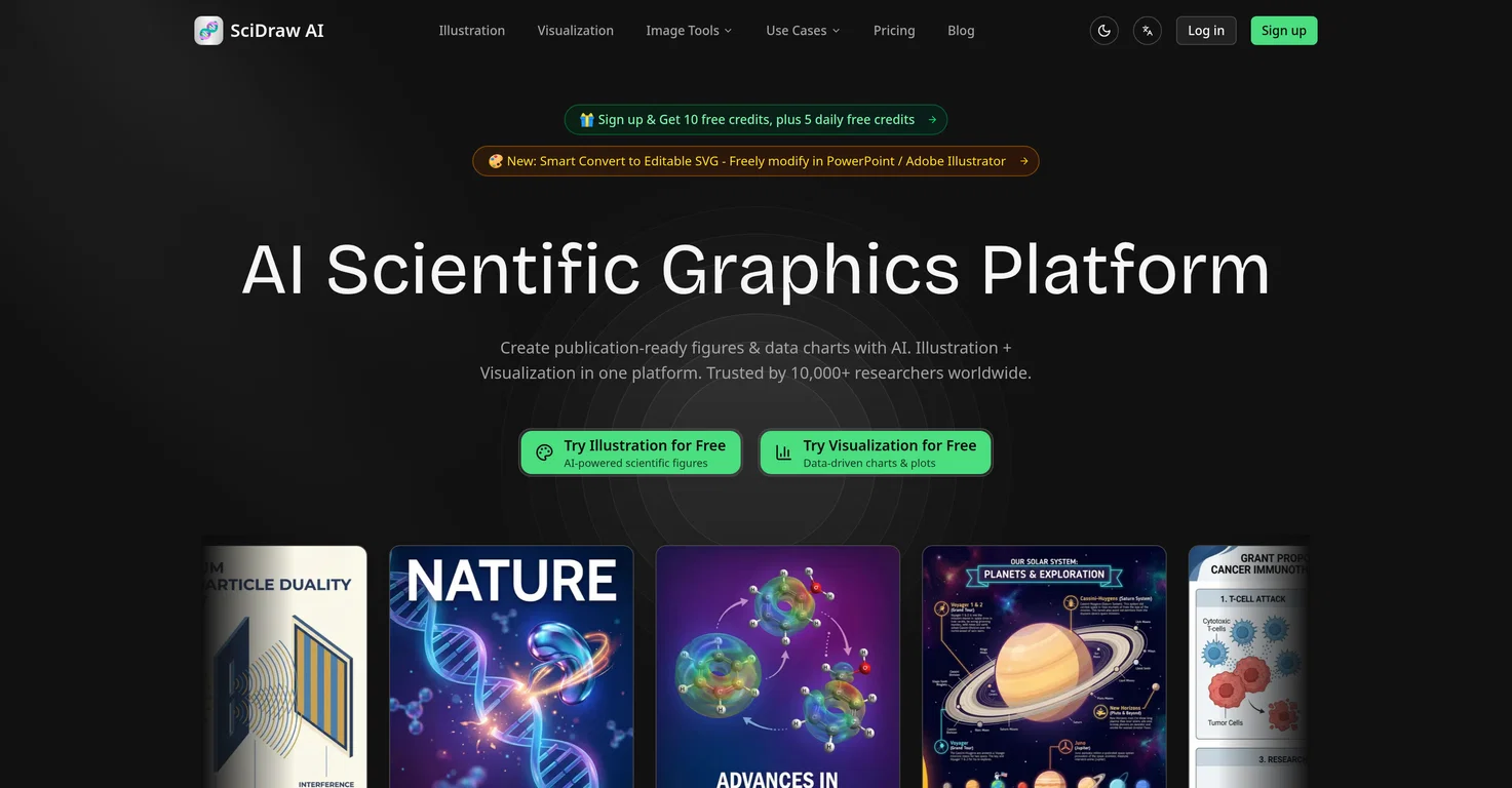 SciDraw AI screenshot