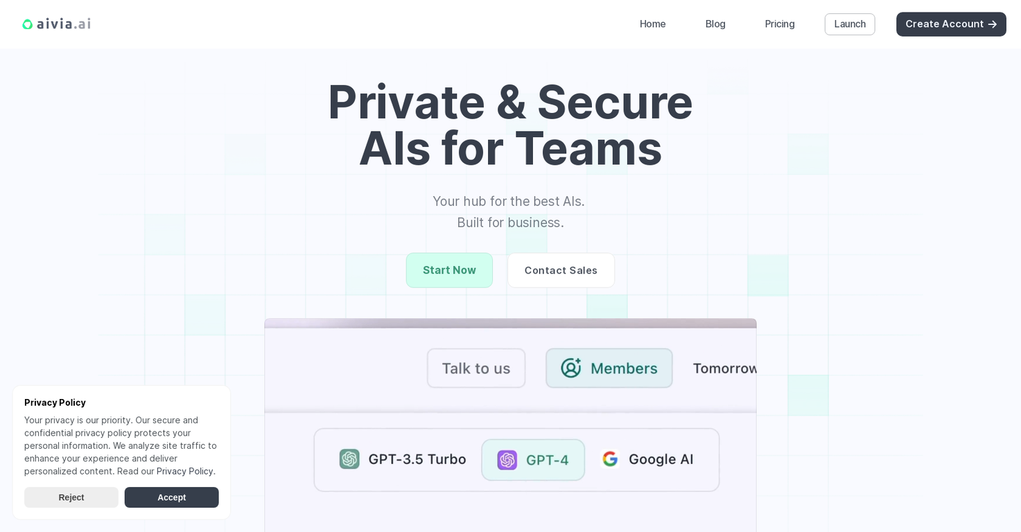 Aivia screenshot