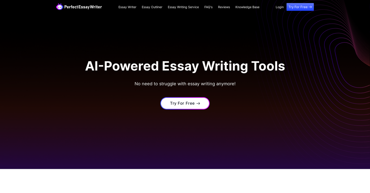 PerfectEssayWriter screenshot