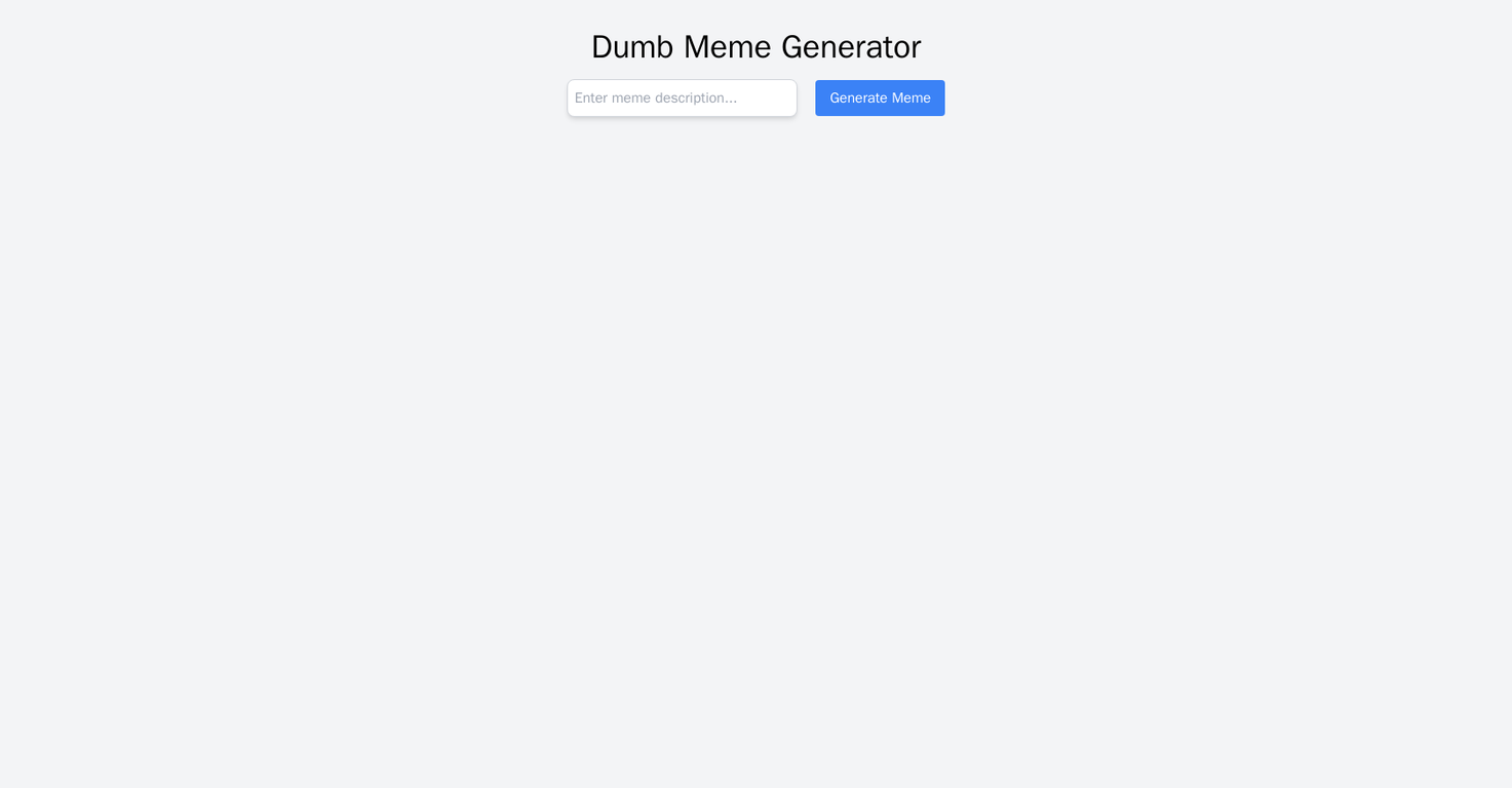 Dumb Meme screenshot