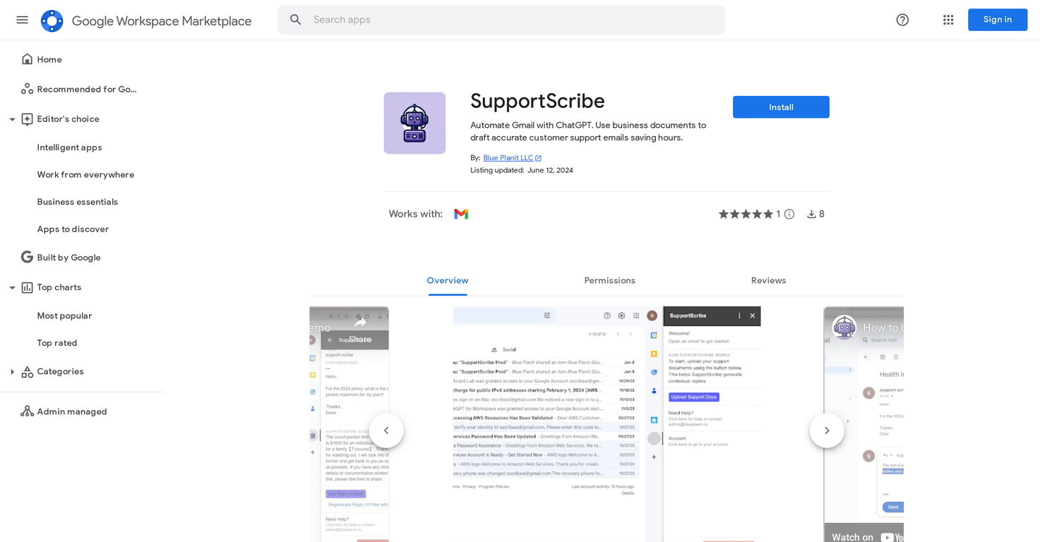 SupportScribe screenshot