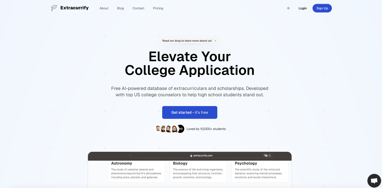 Extracurrify screenshot