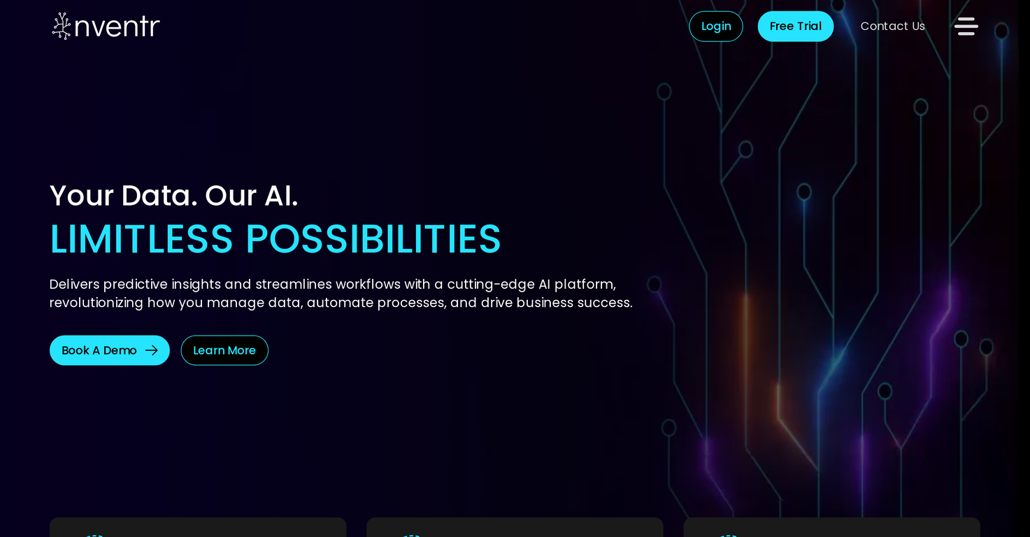 nventr AI Platform screenshot