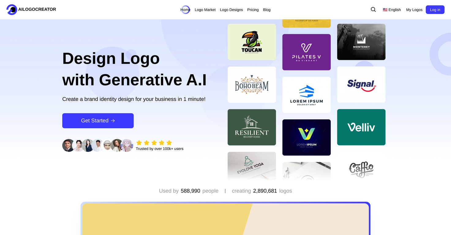 AILogoCreator screenshot