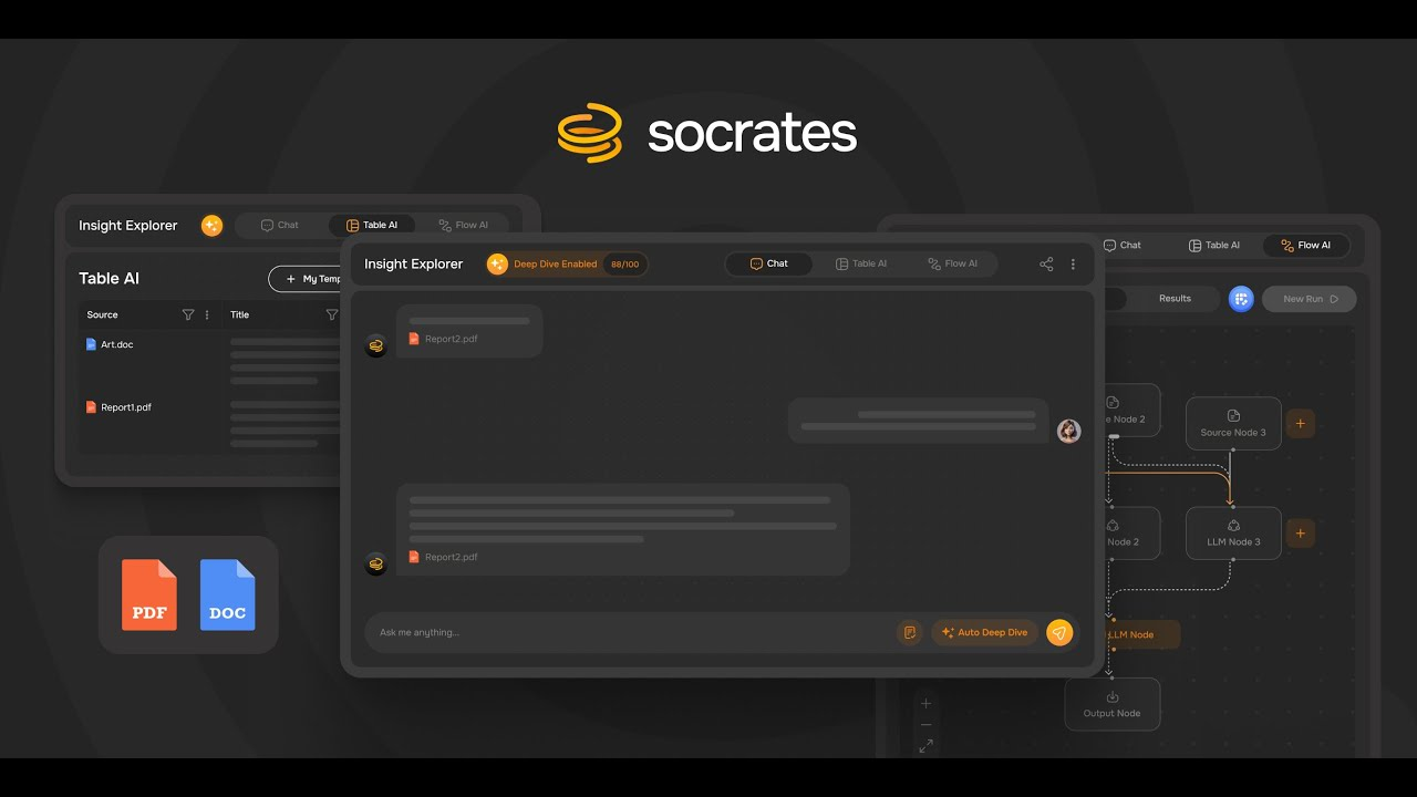 Socrates - Chat with Docs on Windows or Mac screenshot