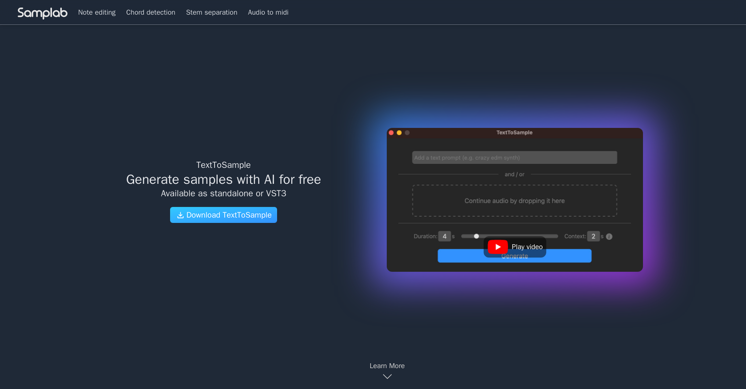 Samplab screenshot