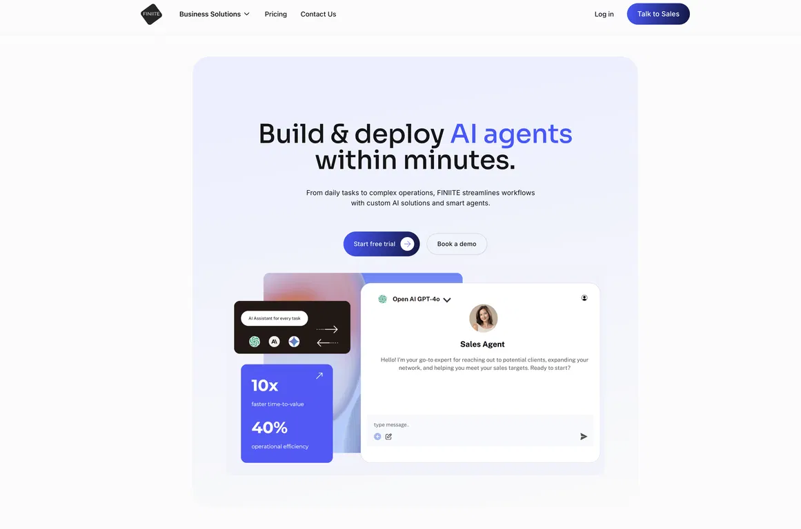 Finiite screenshot