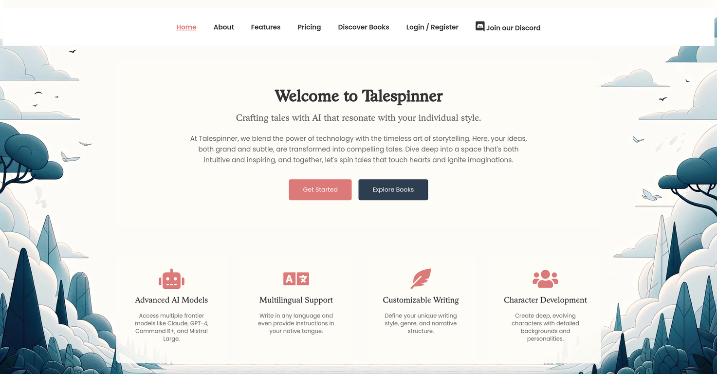Talespinner screenshot