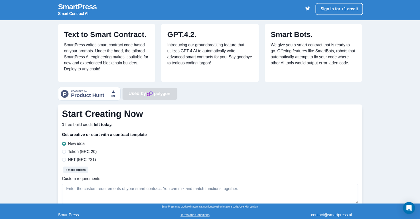 SmartPress screenshot