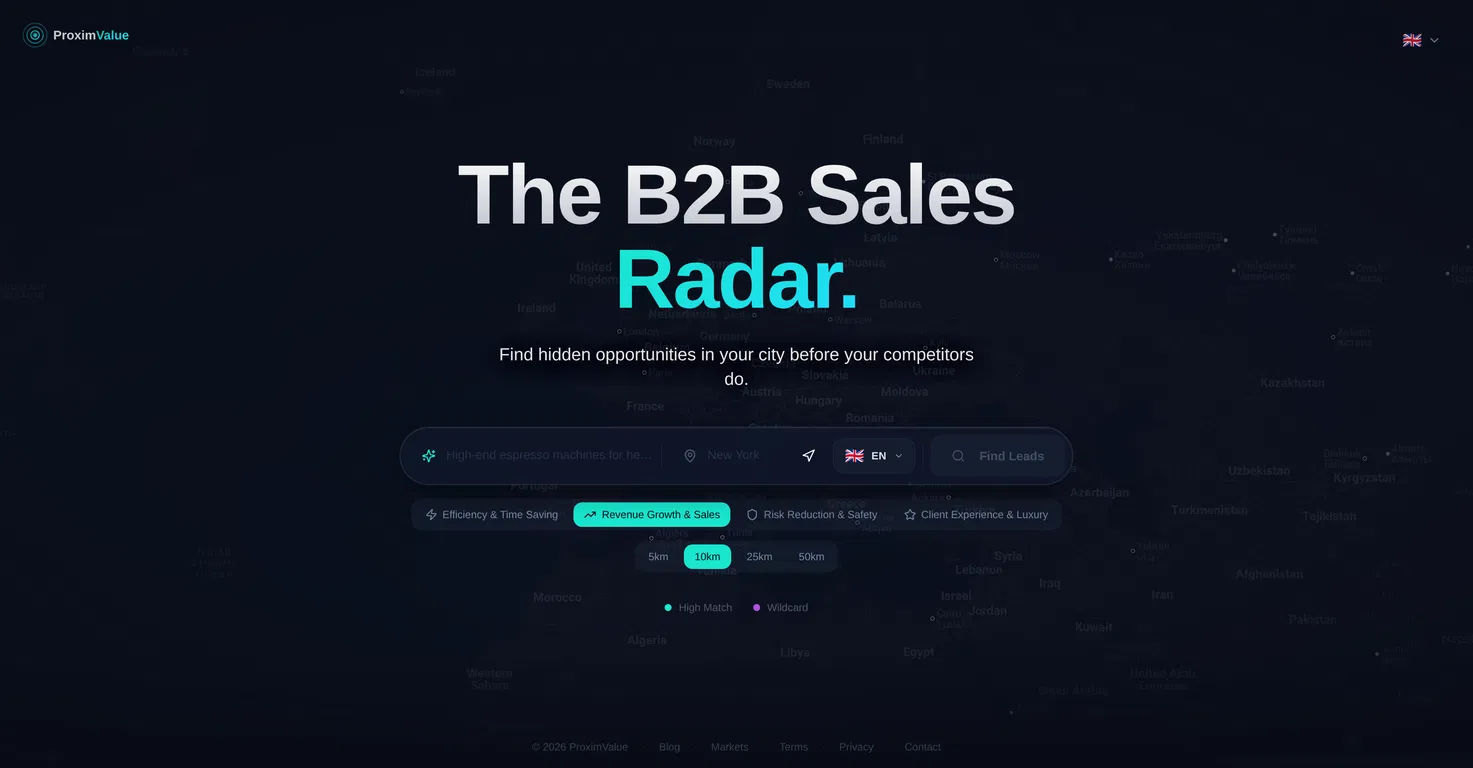 ProximValue screenshot