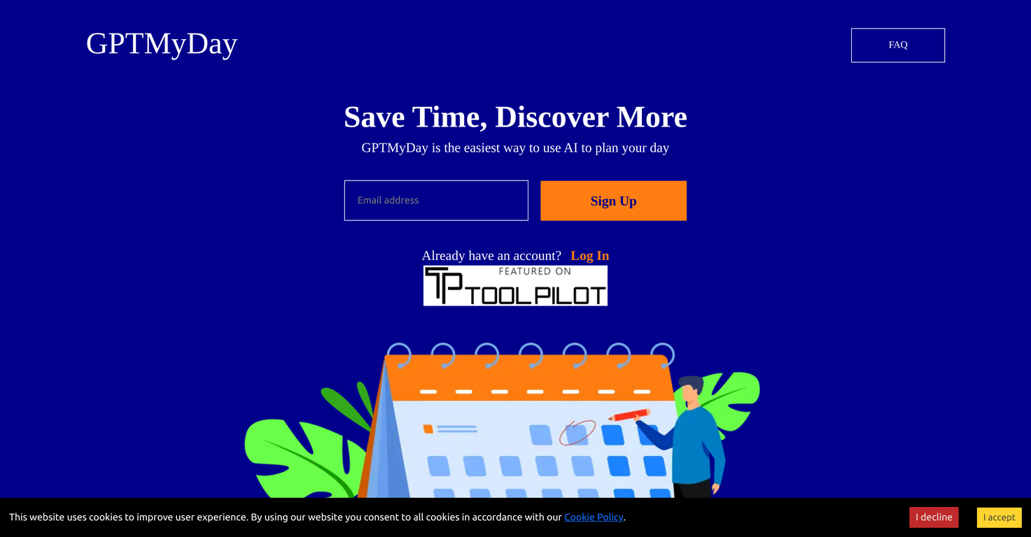 GPTMyDay screenshot