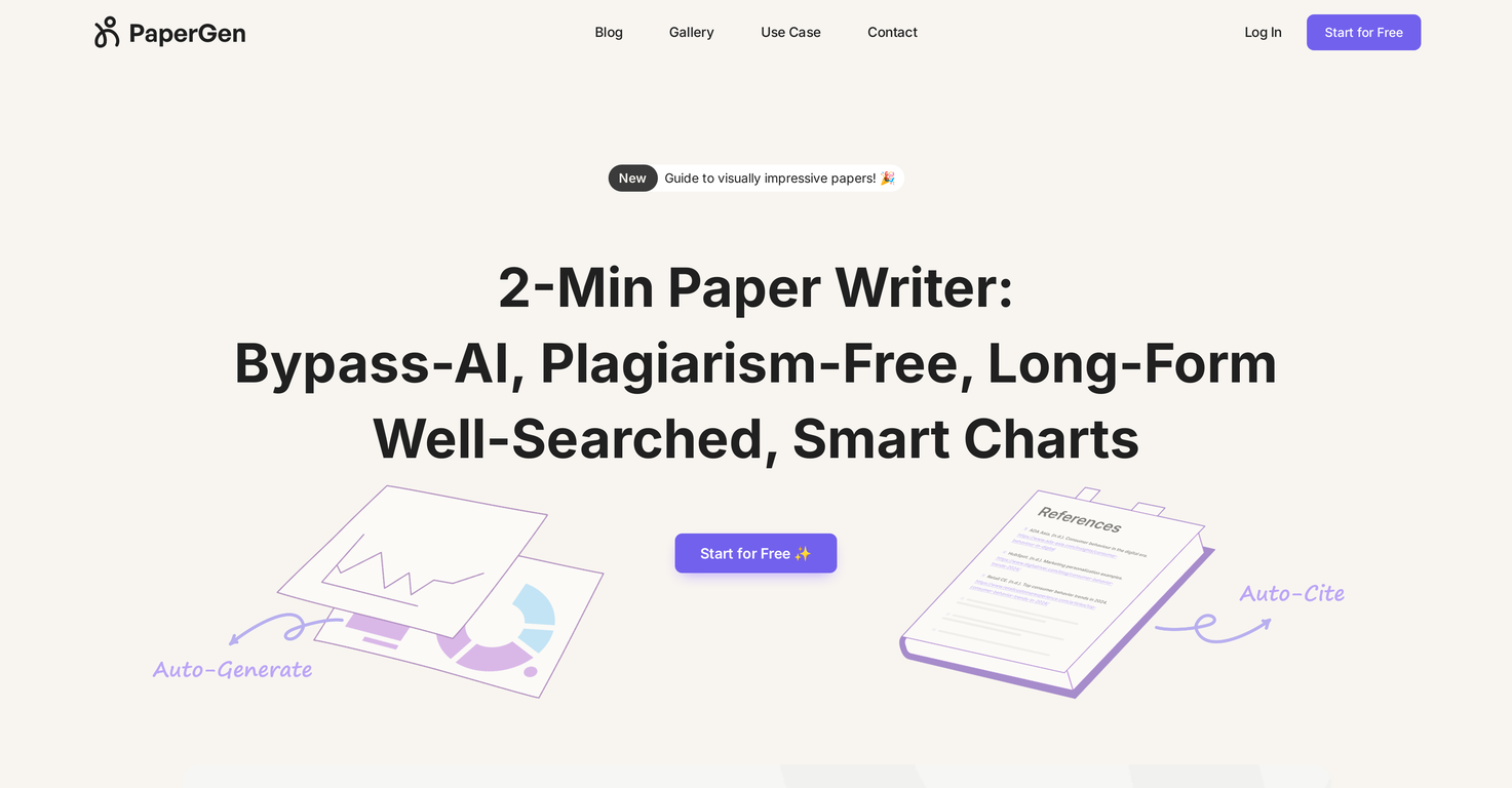 PaperGen screenshot